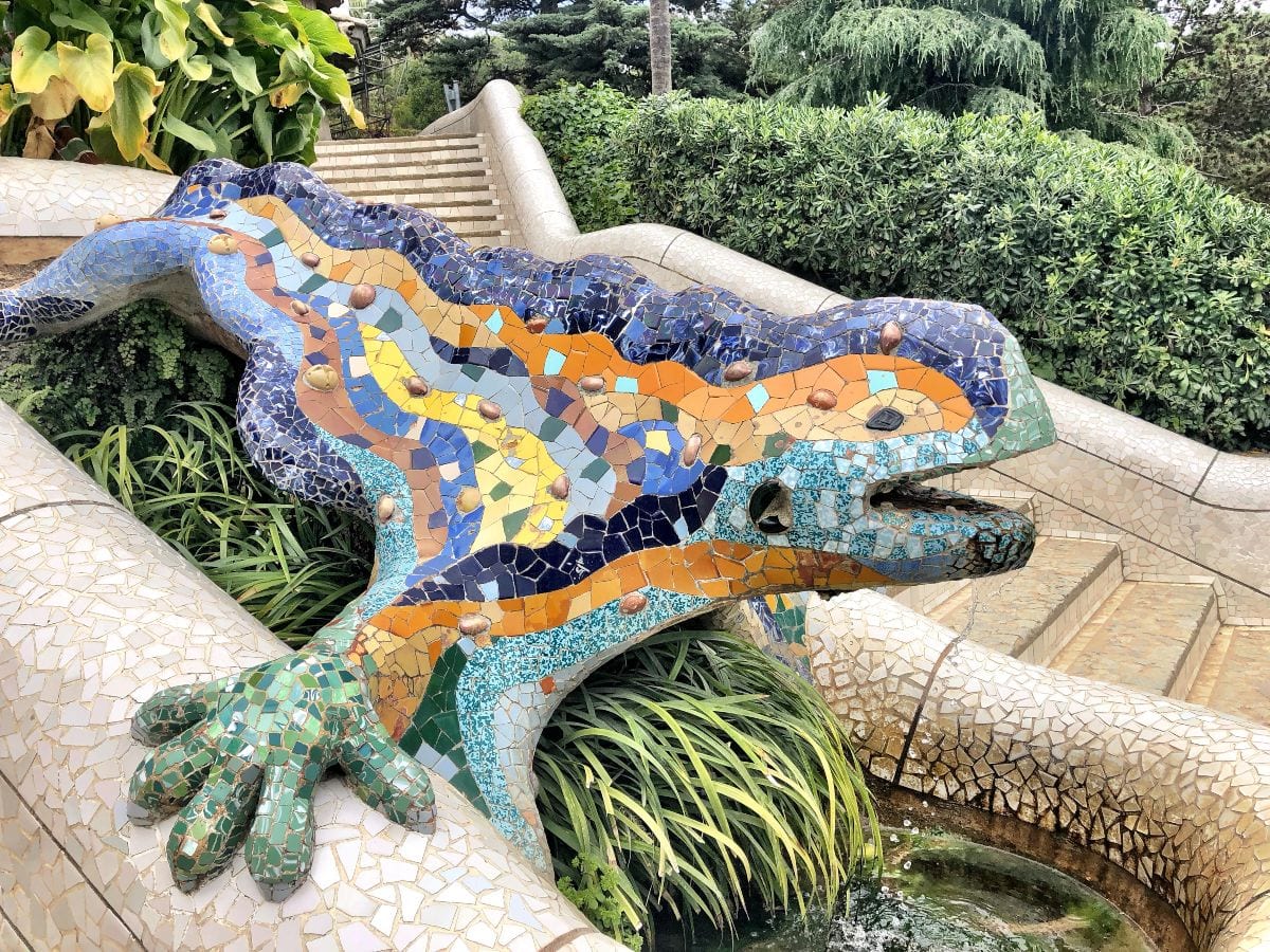 Family Vacation in Spain, Park Guell